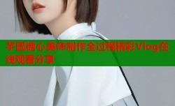 芋圆糖心美味制作全过程精彩Vlog在线观看分享