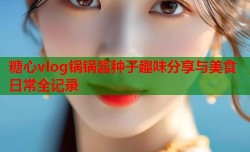 糖心vlog锅锅酱种子趣味分享与美食日常全记录