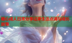 糖心成人日常分享记录生活点滴与成长故事