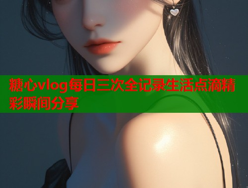 糖心vlog每日三次全记录生活点滴精彩瞬间分享  第1张