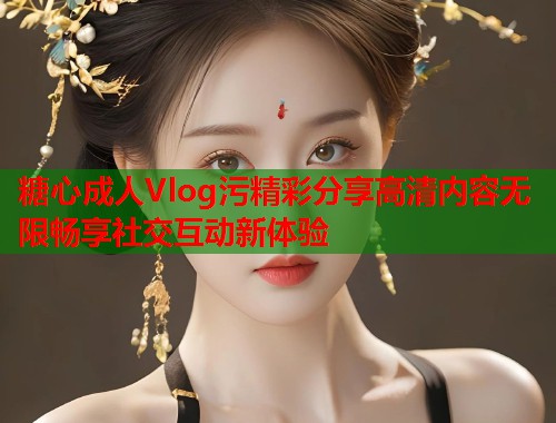 糖心成人Vlog污精彩分享高清内容无限畅享社交互动新体验  第2张