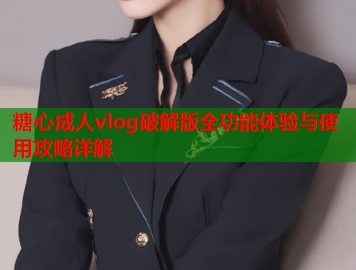 糖心成人vlog破解版全功能体验与使用攻略详解  第1张