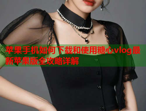 苹果手机如何下载和使用糖心vlog最新苹果版全攻略详解  第1张